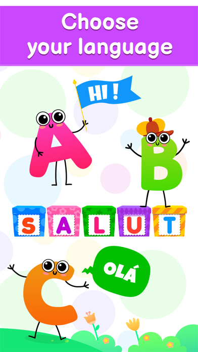 ABC Phonics Kids Reading Games Screenshot