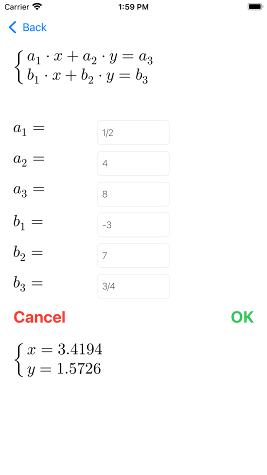 #4. Systems Of Equations (iOS) By: Francesco Grassi