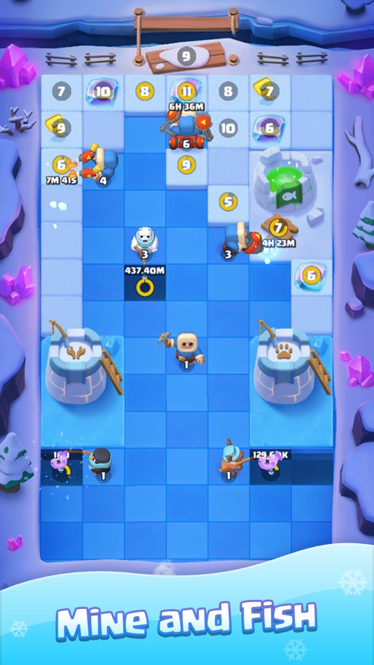 #1. Ice Fishing: Idle Merge & Mine (iOS) 由: CYBERJOY LIMITED