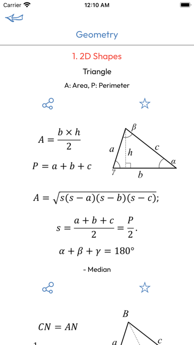 Math Formulas Basicのおすすめ画像3