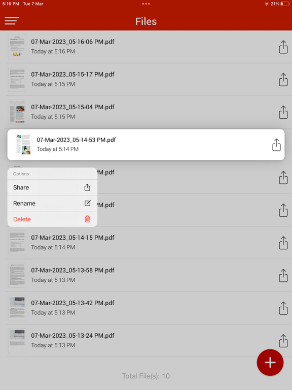 PDF Maker Pro - Scanner iPad screenshot 9 - Business app