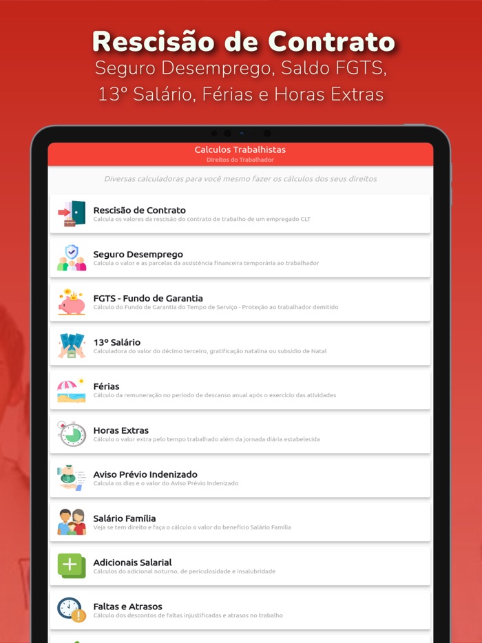 Cálculos Trabalhista