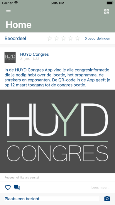 HUYD Congres Screenshot