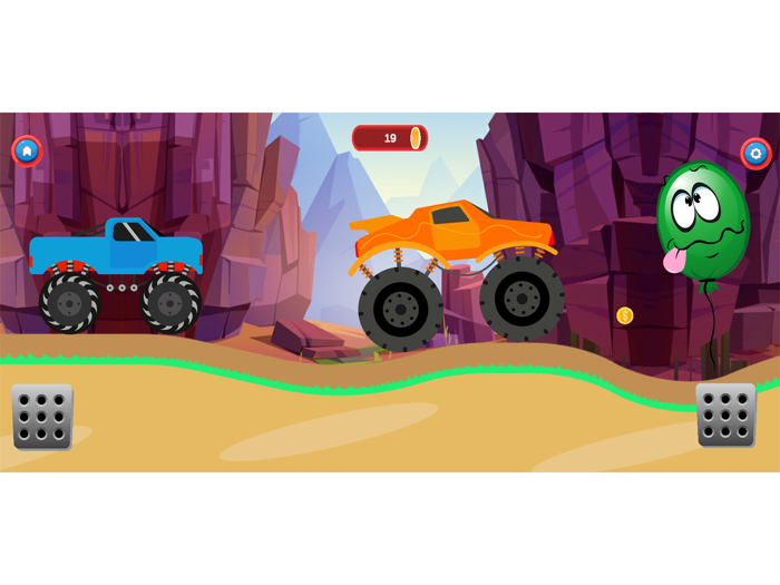 4x4 Monster Truck Stunt Game