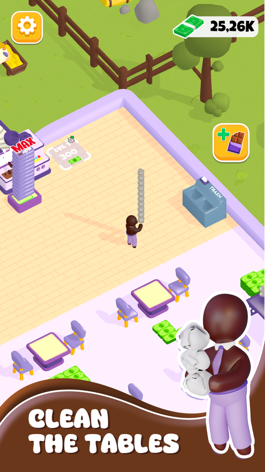 #6. Chocoland - Idle Game (iOS) By: YAMY STUDIO YAZILIM VE OYUN GELISTIRME ANONIM SIRKETI
