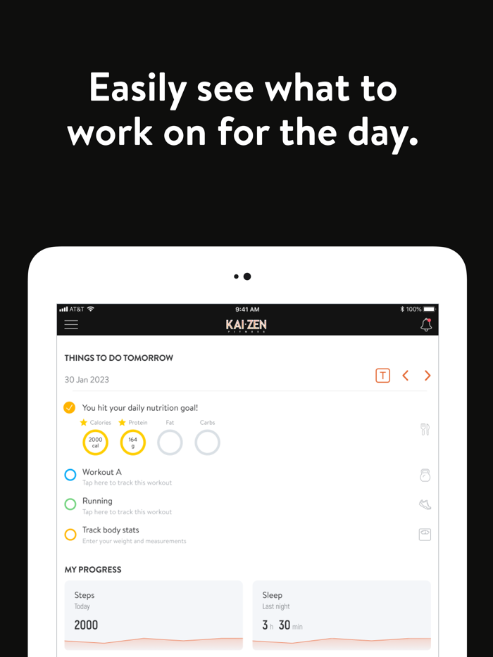 Kaizen Fitness App