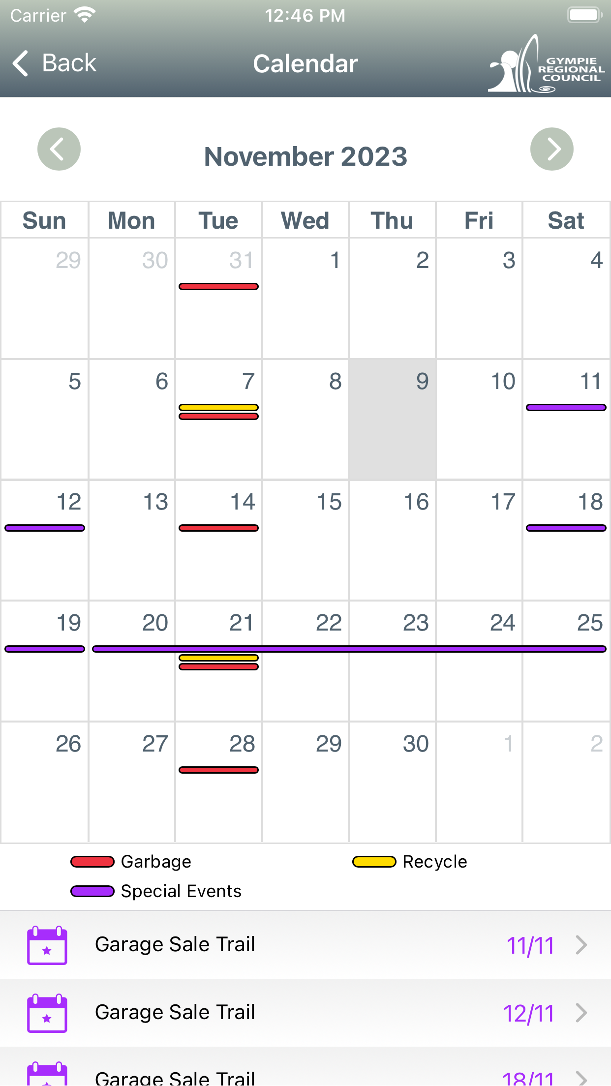 BnB Calendar