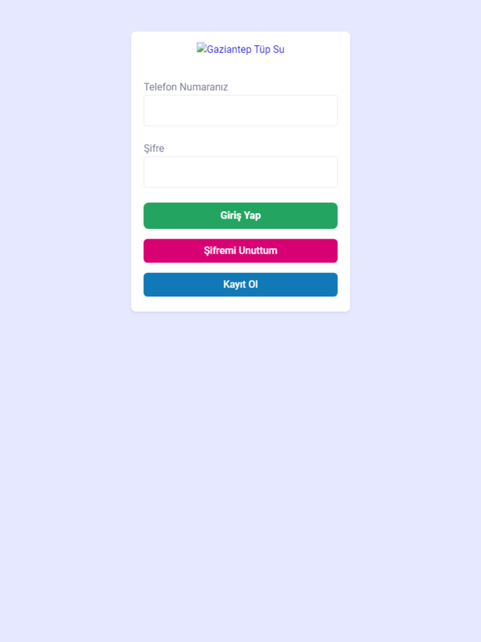 Gaziantep Tüp Su Sipariş