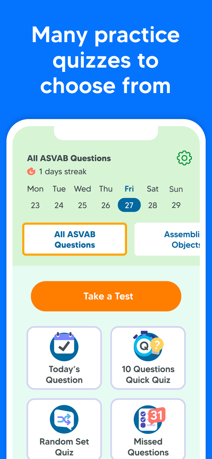 ASVAB Practice Test 2024 Prep