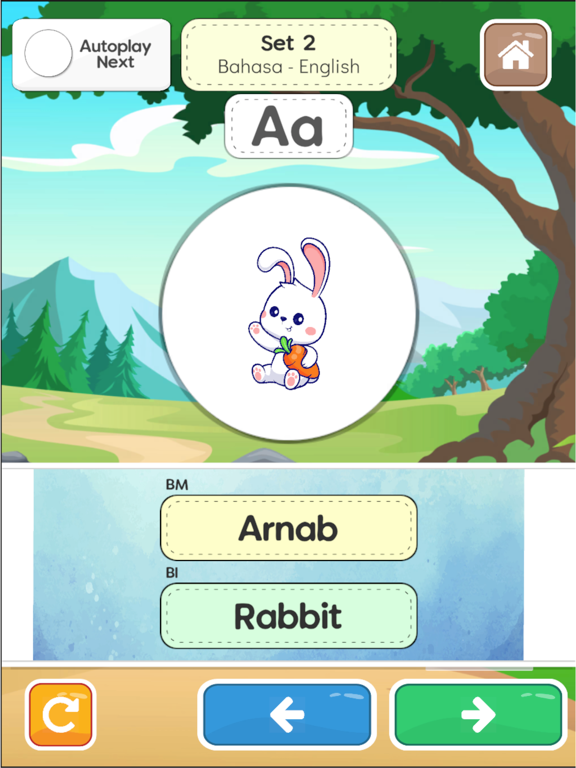 Screenshot #5 pour Belajar ABC Dwibahasa + Suara