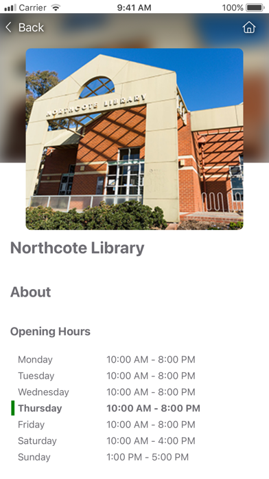 Darebin Libraries Screenshot
