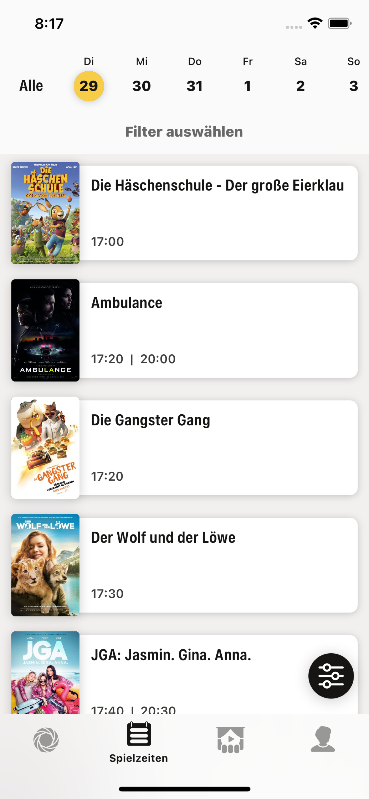 Lieblingskino - CINEWEB