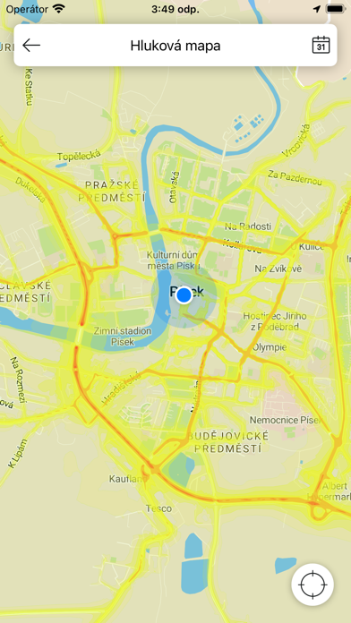 Můj Písek - mapy Screenshot