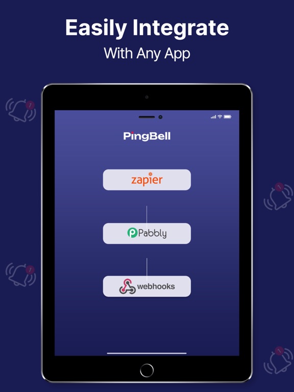 PingBell iPad screenshot 5 - Business app