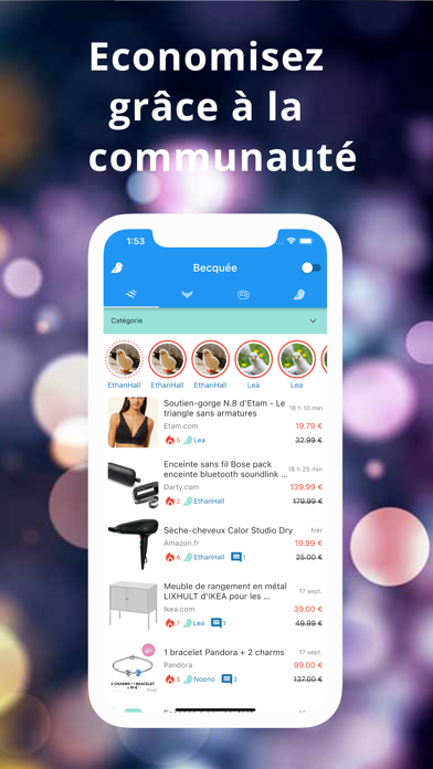 Screenshot #2 pour Becquée - les bons plans