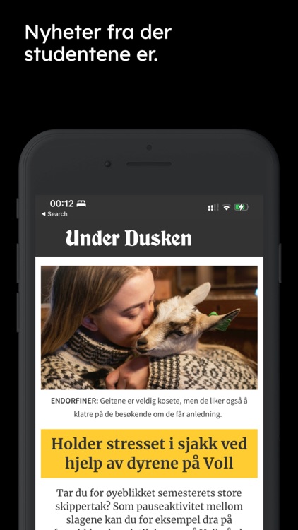 Under dusken