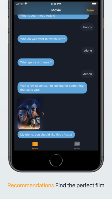 MoodFlix - Movies by Mood Screenshot