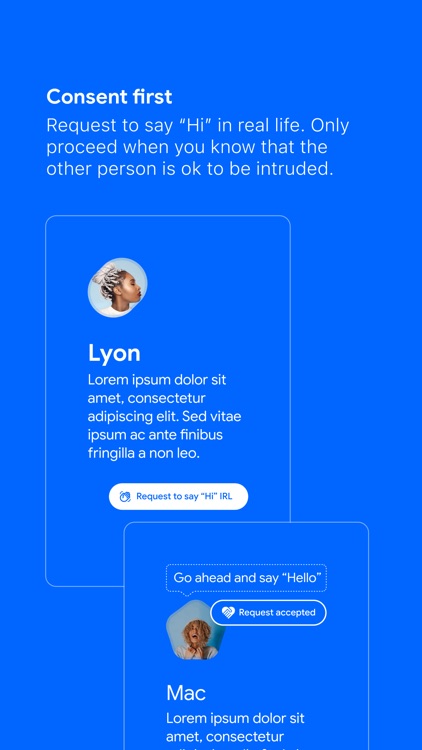 Oma: Meet people offline screenshot-3