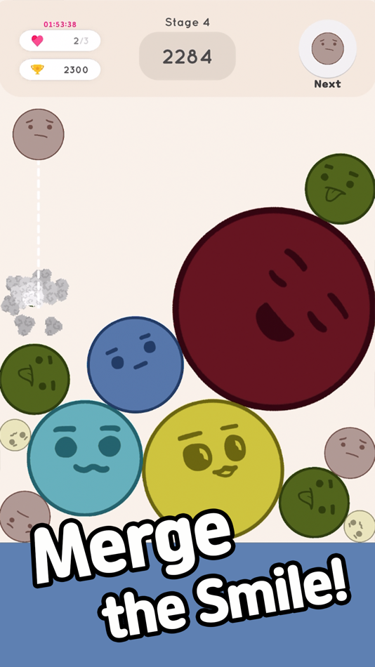 #1. Merge Smile (iOS) Podle: JooHyung Kim