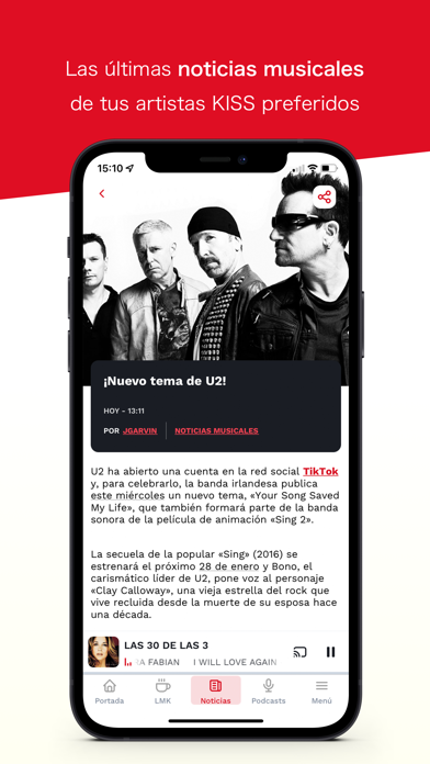 KISS FM Screenshot