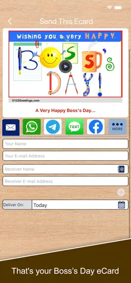 Game screenshot Boss's Day eCards & Greetings hack