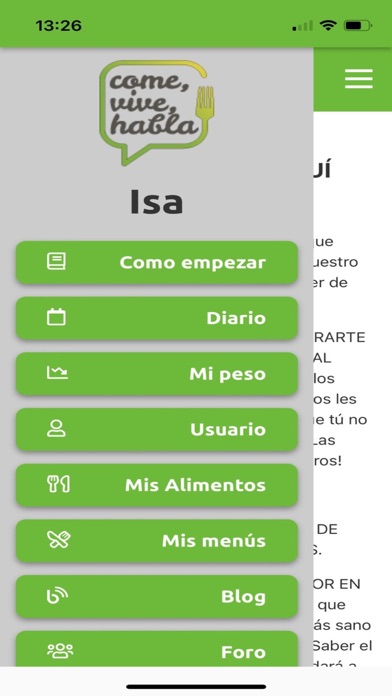 Come Vive Habla - Puntos Screenshot