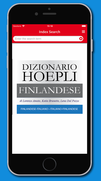 Dizionario Finlandese Hoepli Screenshot