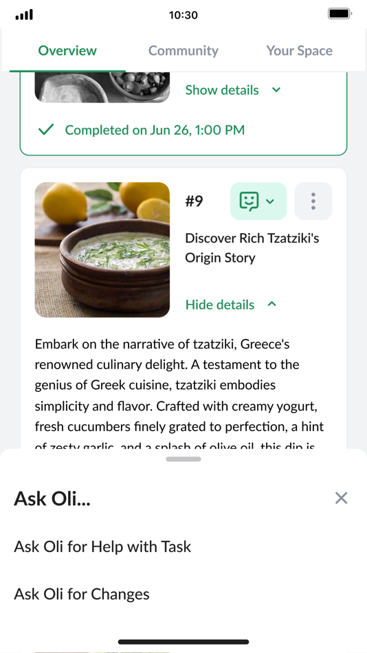 #2. OLI - AI Cooking Assistant (iOS) 来自: LS TECH LLC