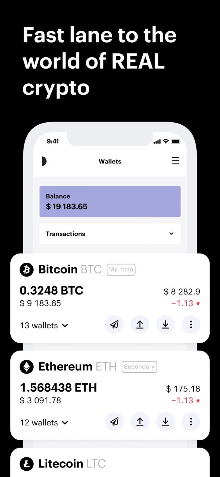 Crypto Wallet, Bitcoin: Paybis screenshot 3