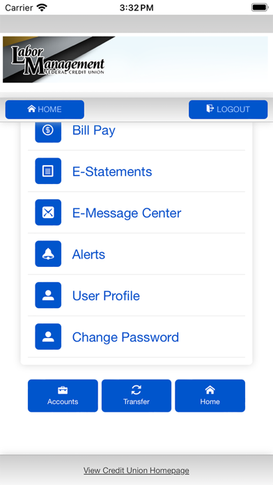 Labor Managaement FCU Screenshot