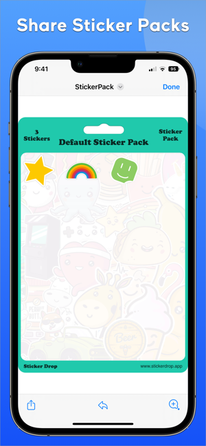 ‎Sticker Drop Maker Studio Screenshot