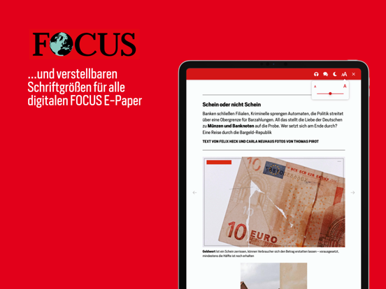 FOCUS Magazin iPad app afbeelding 6