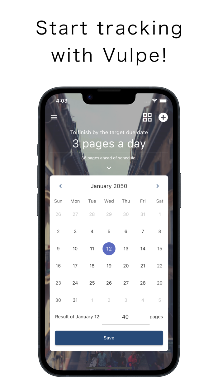 Vulpe - Study on schedule
