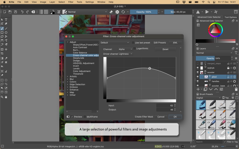 #6. Krita (macOS) 由: Halla Rempt