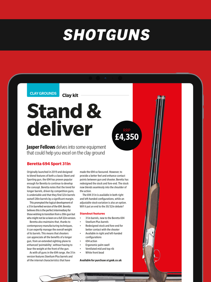 Sporting Gun Magazine