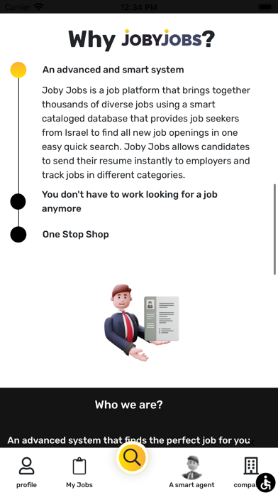 JobyJobs - ג'ובי ג'ובס Screenshot