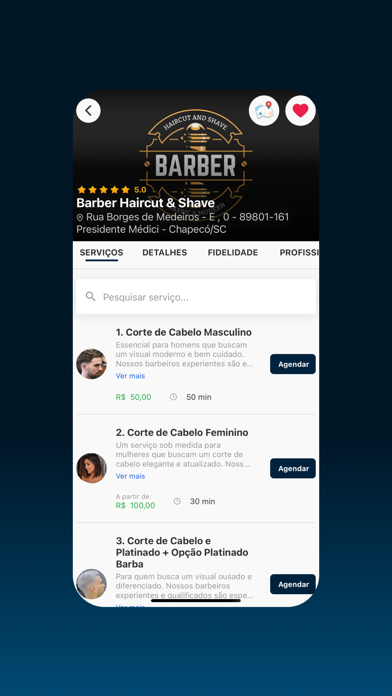 Screenshot #3 pour AppBarber: Cliente