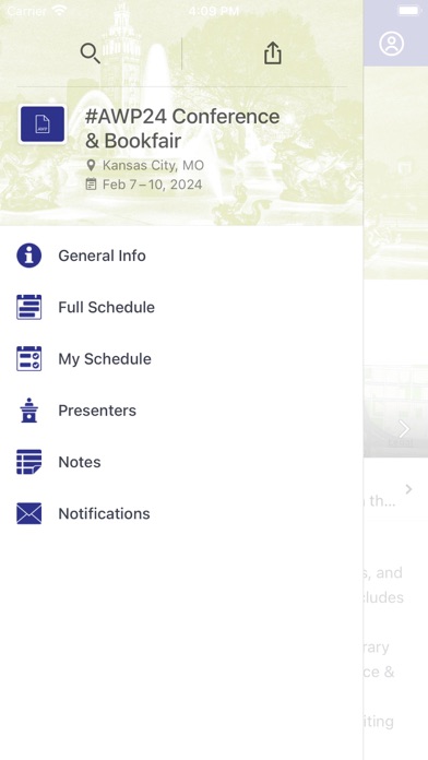 AWP24 Conference & Bookfair Screenshot