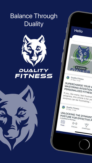 Duality Fitness Screenshot