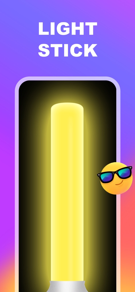 LED Banner Marquee Maker - The app offers an immersive virtual light stick function, transforming the device screen into a vibrant, full-screen glowing effect for any occasion.