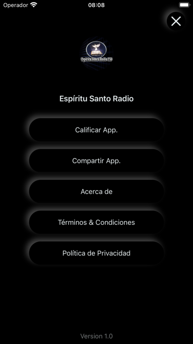 Espiritu Santo Radio Screenshot