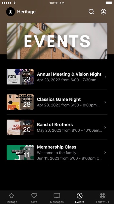 Heritage Church Minnesota Screenshot
