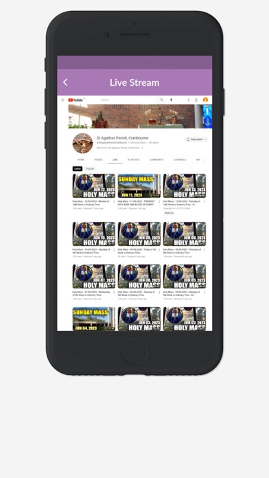 St Agatha's Catholic Parish Screenshot 4 - AppWisp.com St Agatha's Catholic Parish Screenshot 4 - AppWisp.com