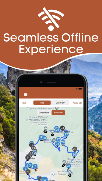 Meteora Monasteries Audio Tour Screenshot