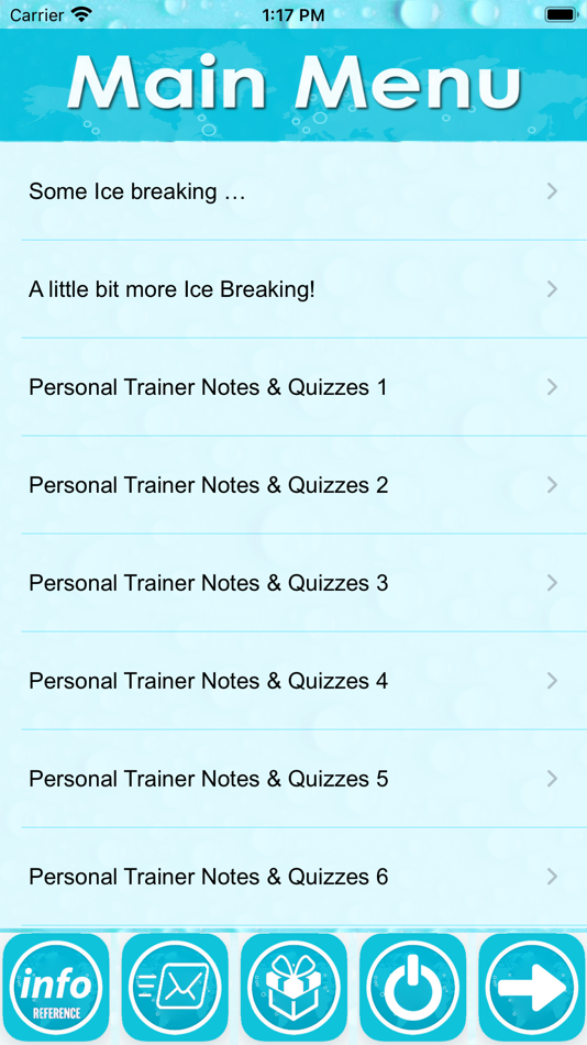 #3. Personal Trainer Exam Prep App (iOS) 由: Tourkia CHIHI