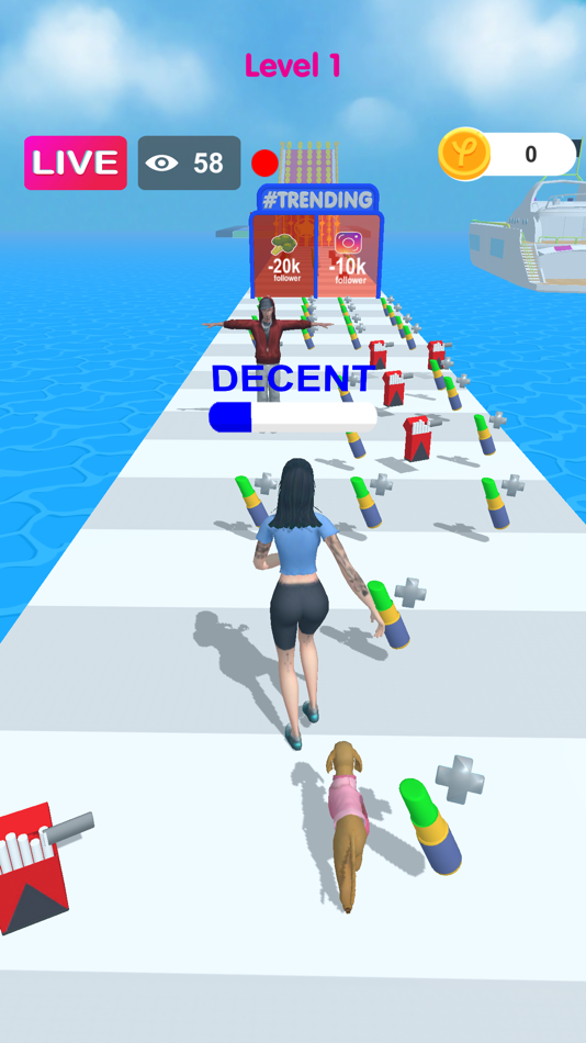 #2. Twerk Streamer 3D - Race Game (iOS) Podle: Pham Lien Hieu