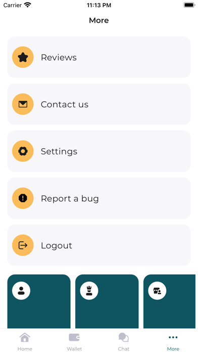Homeats Courier Screenshot
