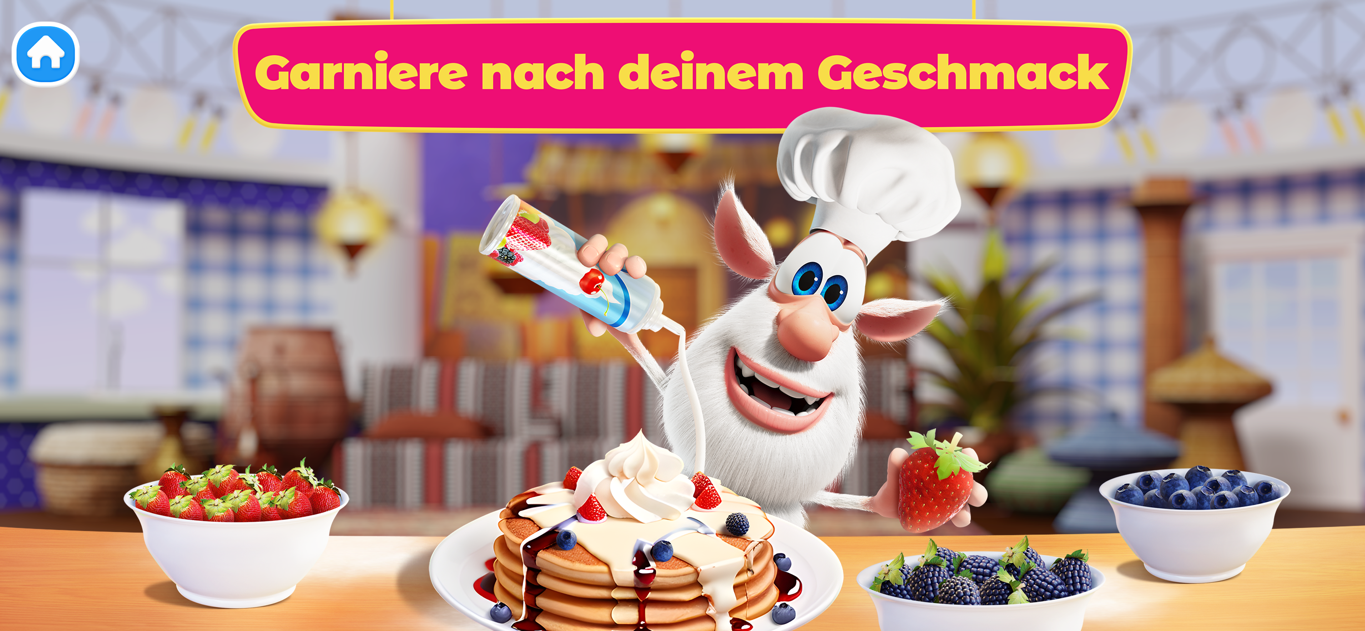 Booba Küchen: Kochen Spiele!