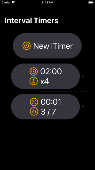 iTimer Screenshot