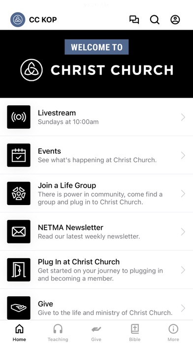Christ Church KOP Screenshot